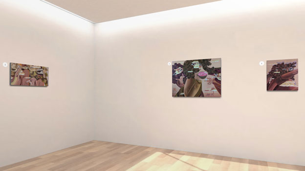 Art exhibition in Maison Ozmen gallery